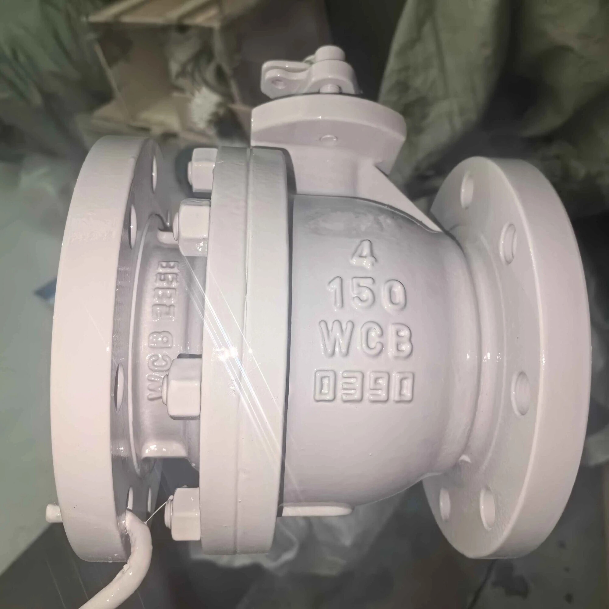 Lever Operated Ball Valve, 2PC, A216 WCB, 4 Inch, 150 LB, RF
