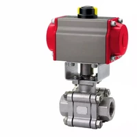 API 608 Floating Ball Valve, ASTM A182 F316, 1-1/2 IN, 800 LB