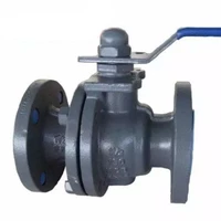 2 PC Side Entry Ball Valve, ASTM A216 WCB, 1-1/2 IN, 150 LB