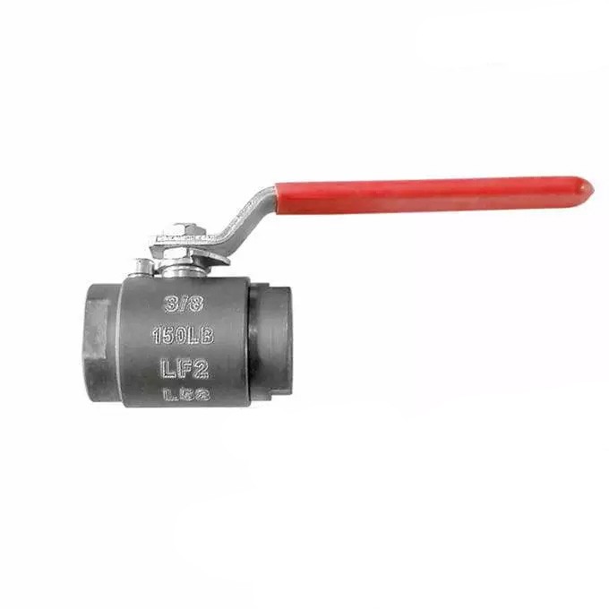 API 608 Ball Valve, ASTM A350 LF2, 2 PCS, 3/8 Inch, 150 LB