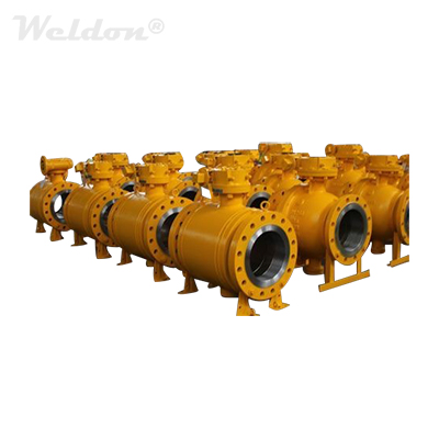 Class 600 Trunnion mounted Ball Valve, A105N, 8 Inch, API 6D, RF