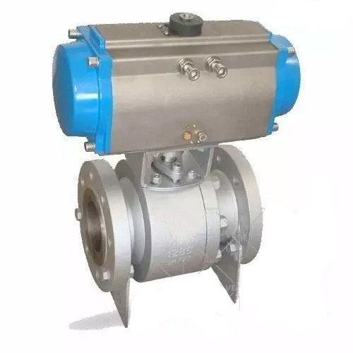 Pneumatic Actuated Ball Valve, API 6D, A105N, 4 Inch, 300 LB