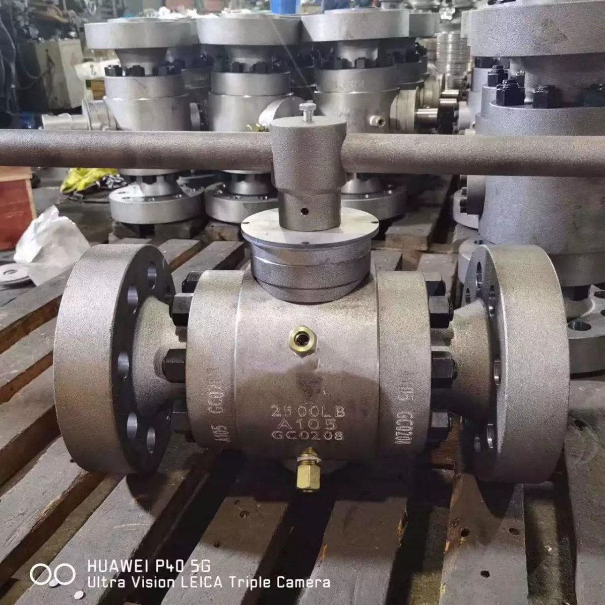 Reduced Bore Ball Valve, ASTM A105, 2 Inch, Class 2500 LB