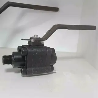 ASTM A105N Ball Valve, Three-Piece, 1/2 Inch, 1500 LB, SW