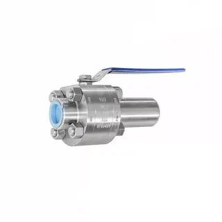 3 Piece Ball Valve, ASTM A182 F304L, 1-1/2 Inch, 150 LB, SW