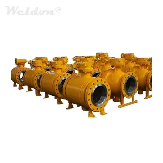 Class 600 Trunnion mounted Ball Valve, A105N, 8 Inch, API 6D, RF