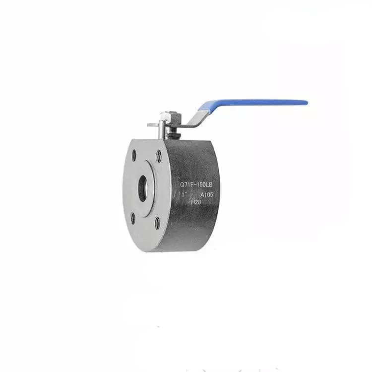 ASTM A105 Wafer Ball Valve, Metal Seated, API 6D, 1 IN, 150 LB