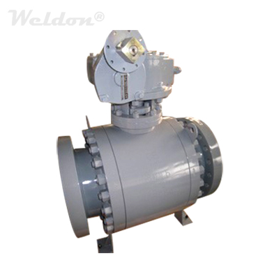 ASTM A216 WCB Metal Seated Ball Valve, API 6D, 18 Inch, 600 LB, RF