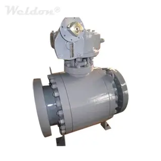 ASTM A216 WCB Metal Seated Ball Valve, API 6D, 18 Inch, 600 LB, RF