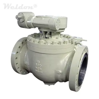 16 Inch Top Entry Ball Valve, ASTM A216 WCB, 900 LB, API 6D, RF