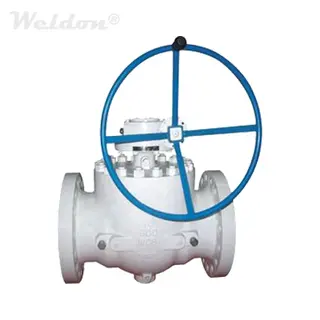 ASTM A216 WCB Top Entry Ball Valve, API 6D, 10 Inch, 600 LB, RF End