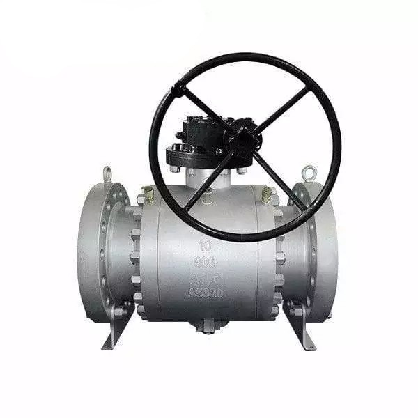 3 Piece Ball Valve, ASTM A105, 10 Inch, Class 600 LB, API 6D