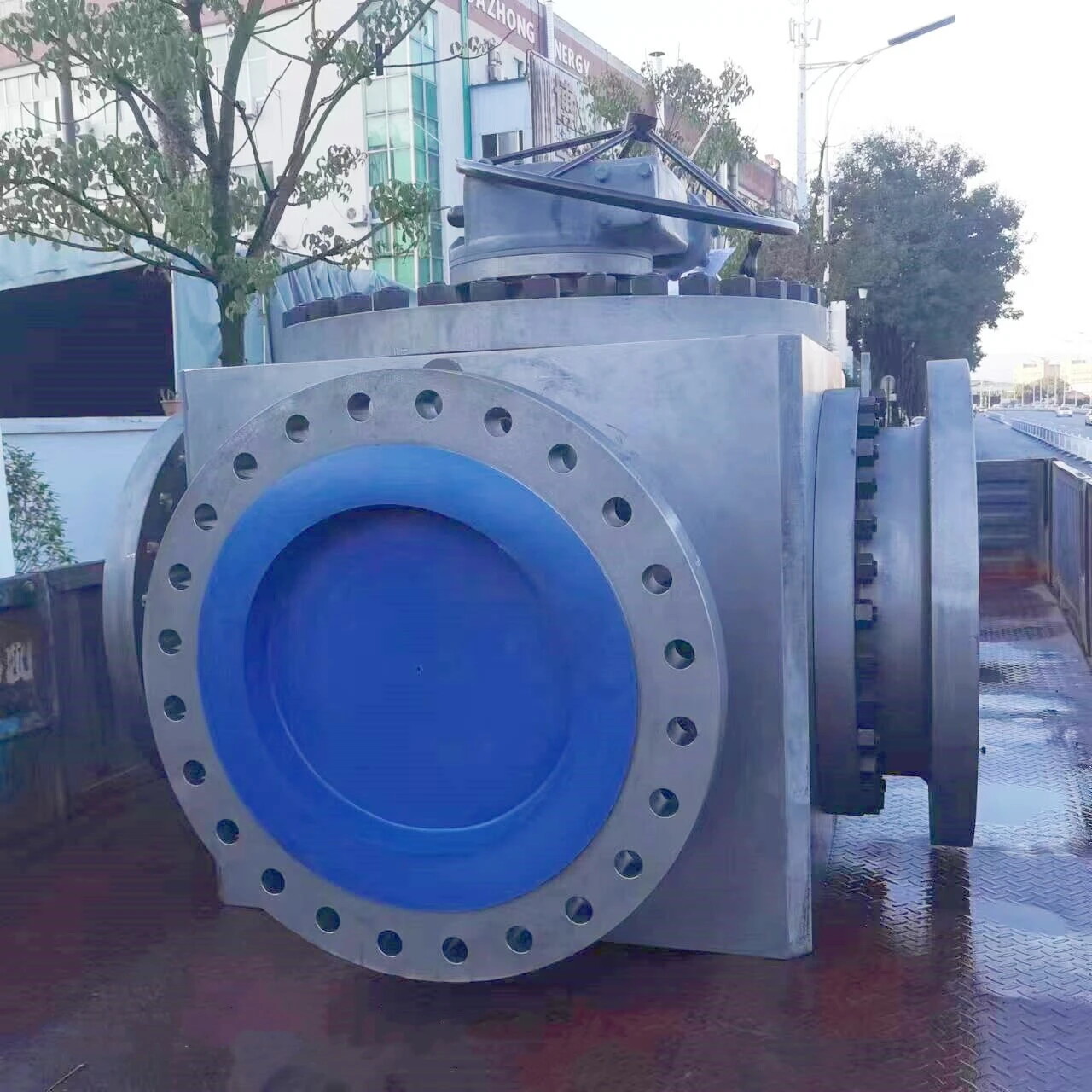API 6D Ball Valve, A105, API 6D, 16 IN, 150 LB, RF, Gear