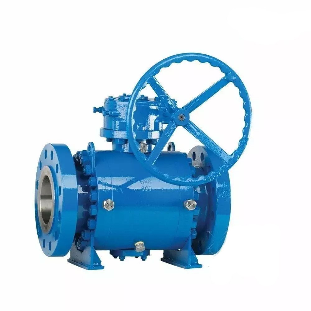 API 6D Trunnion Ball Valve, ASTM A105N, 6 Inch, Class 600 LB