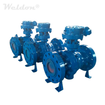 Reduced Bore Ball Valve, A216 WCB, 20 x 16 Inch, 1500 LB, API 6D