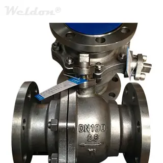 Titanium Ball Valve, ASTM B367 C2, DN100, PN25, API 6D, API 608, RF