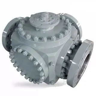 3 Way L Port Ball Valve, API 6D, ASTM A105, 10 Inch, 600 LB