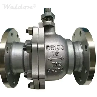 TA2 Ball Valve, Trunnion Mounted, B367 C2, DN100, PN16, API 608, RF