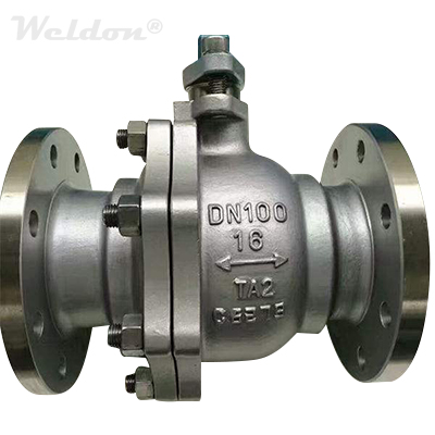 TA2 Ball Valve, Trunnion Mounted, B367 C2, DN100, PN16, API 608, RF