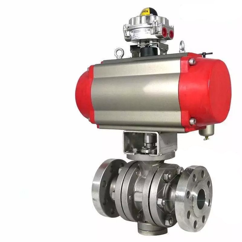 Trunnion Mounted Ball Valve, ASTM A351 CF8M, 6 Inch, 300 LB