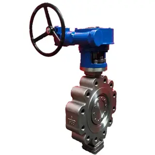 ASTM A217 WC6 Lug Butterfly Valve, API 609, 8 Inch, 300 LB