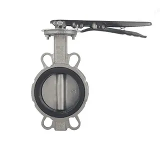 ASTM A351 CF8 Wafer Butterfly Valve, 2-24 Inch, Class 150 LB