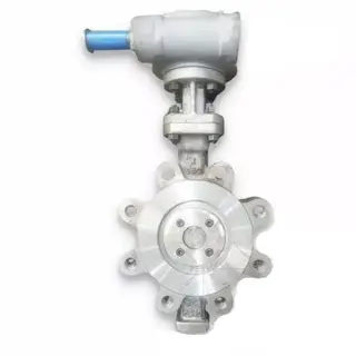 Double Eccentric Butterfly Valve, ASTM A351 CF8M, 4IN, CL150