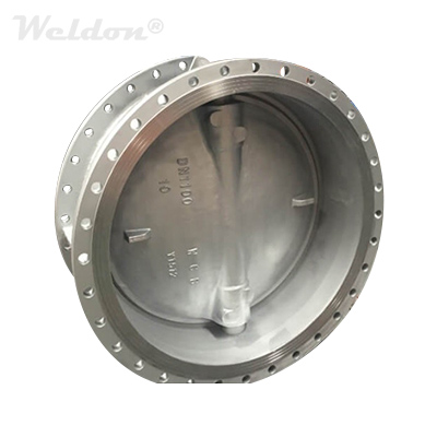 API 609 Triple Offset Butterfly Valve, A216 WCB, DN1100, PN10, RF