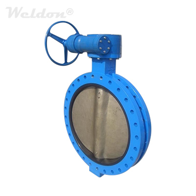 Metal Seat Triple Offset Butterfly Valve, A216 WCB, 16 Inch, 150 LB