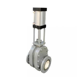 Rising Stem Ceramic Lined Gate Valve, A216 WCB, 3 IN, 150 LB