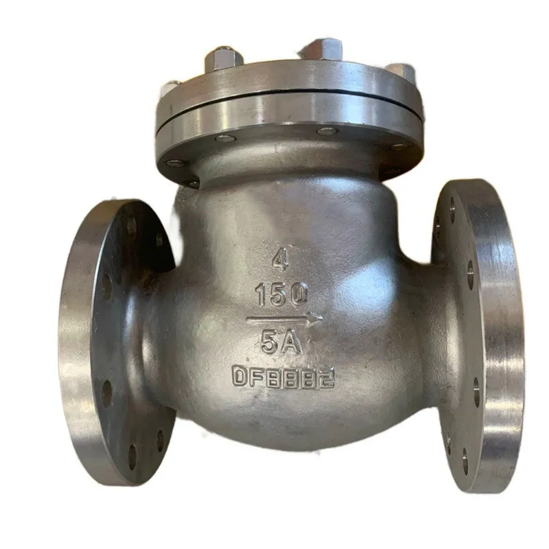 API 6D Check Valve, ASTM A890 5A, 4 Inch, Class 150 LB, RF - Weldon