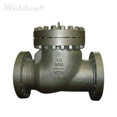ASTM A890 Gr.5A Swing Check Valve, API 6D, 2 Inch, Class 900, RF - Weldon