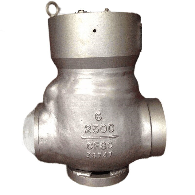 ASTM A351 CF8C Check Valve, API 6D, 6 Inch, 2500 LB, BW End