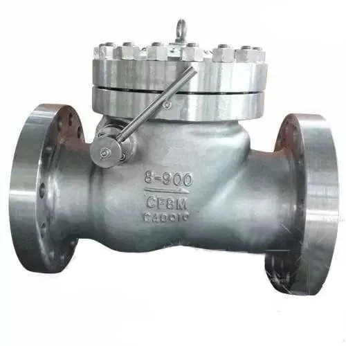 ASTM A351 CF8M Check Valve, BS 1868, 8 Inch, 900 LB, RTJ End - Weldon