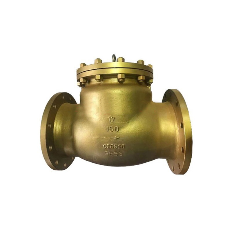 ASTM B148 C95800 Check Valve, BS 1868, 12 Inch, 150 LB, Flanged