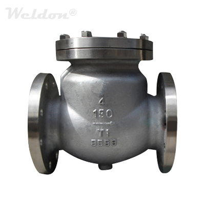 ASTM B367 GR.C2 Check Valve, Swing, 4 Inch, Class 150, API 6D, RF