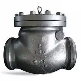 BS 1868 Swing Check Valve, ASTM A216 WCB, 8 Inch, 150 LB, BW