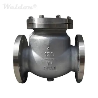 ASTM B367 GR.C2 Check Valve, Swing, 4 Inch, Class 150, API 6D, RF