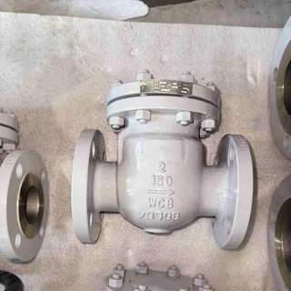 BS 1868 Check Valve, ASTM A216 WCB, 2 Inch, Class 150 LB, RF