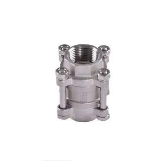 Three Piece Disc Check Valve, ASTM A351 CF8, 1/2-4 IN, 400 LB
