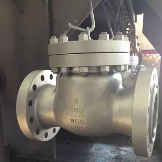API 600 Swing Check Valve, ASTM A216 WCB, 6 Inch, 600 LB, RF