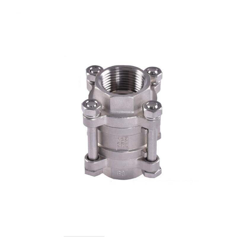 Three Piece Disc Check Valve, ASTM A351 CF8, 1/2-4 IN, 400 LB