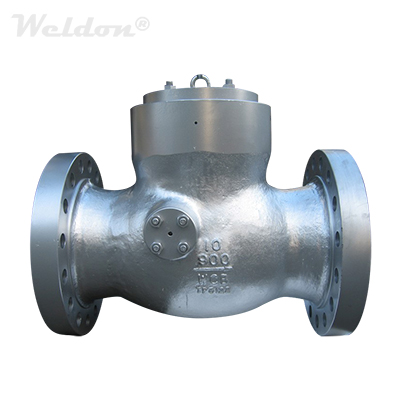 API 6D PSB Check Valve, ASTM A216 WCB, 10 Inch, 900 LB, RF