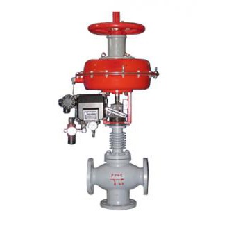 3-Way Electric Actuated Control Valve, CF3M, 2-24 Inch
