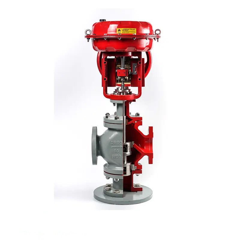 3 Way Globe Control Valve, A217 WC6, 3/4-14 Inch, 150-600 LB
