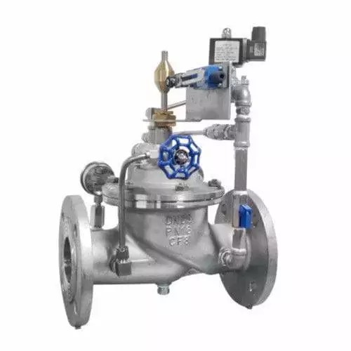 ASTM A351 CF8 Control Valve, Water Pump, DN65, PN16, RF End