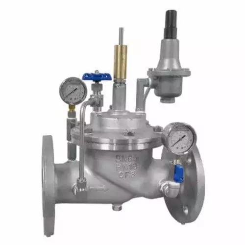 ASTM A351 CF8 Flow Control Valve, DN65, PN16, 2-1/2 Inch, RF