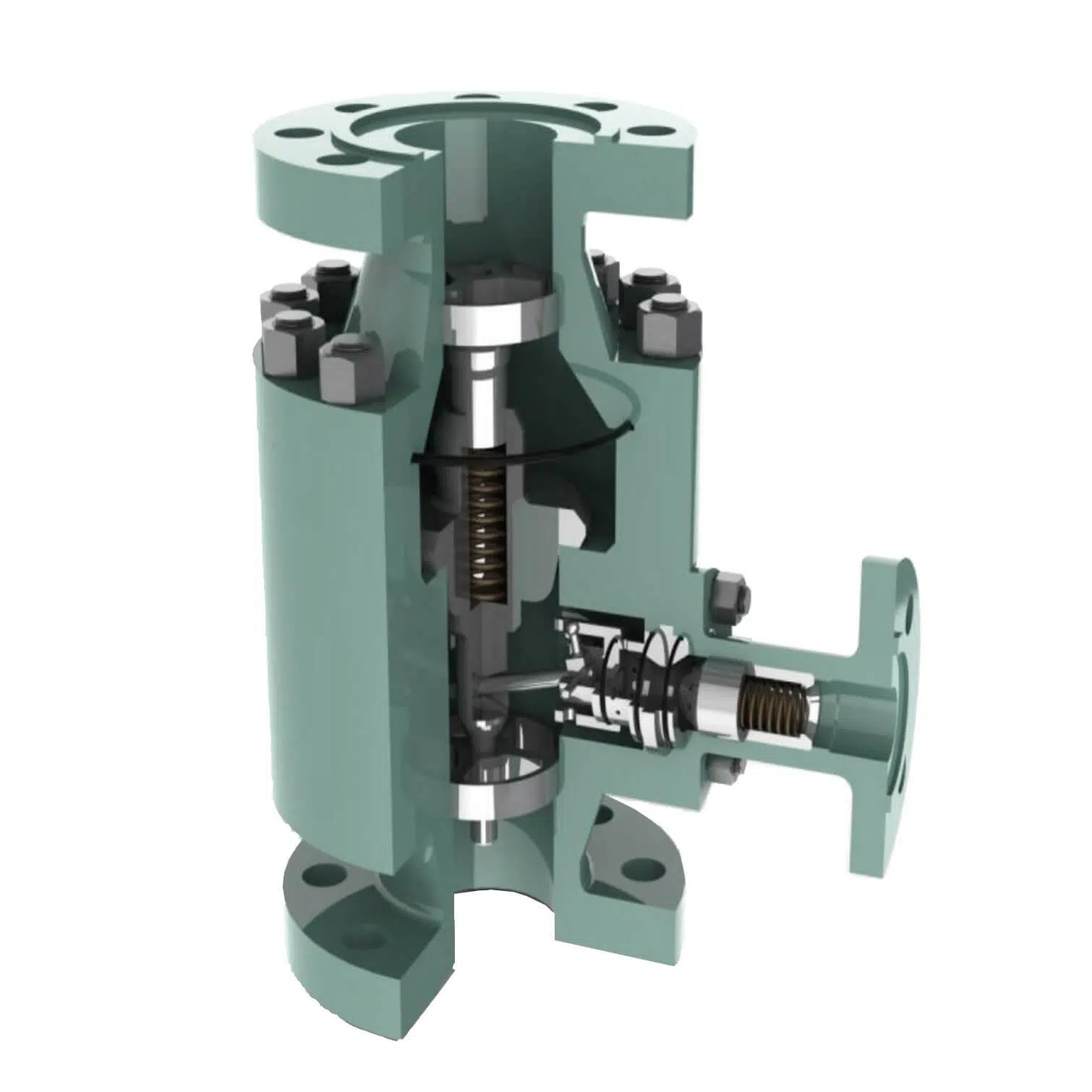 Automatic Recirculation Control Valve, ASTM A105, 1-20 Inch