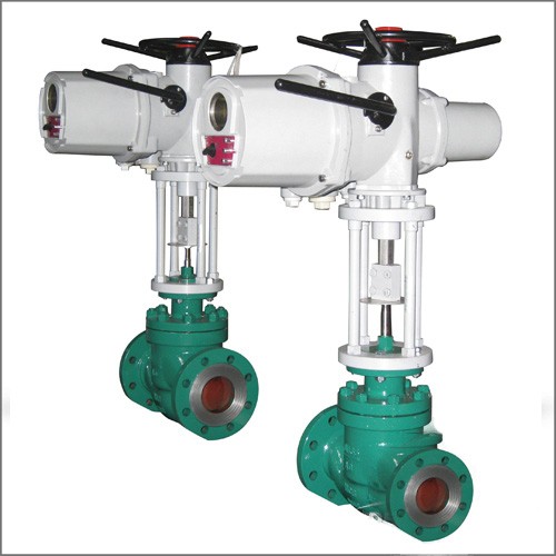 ASTM A216 WCB Electric Control Valve, DIN 3356, DN65, PN40