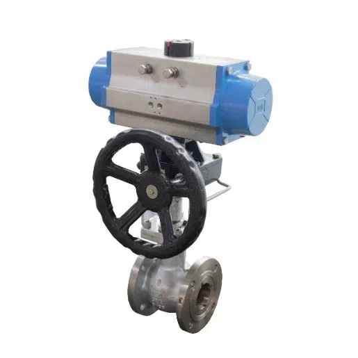 Double Eccentric Plug Control Valve, ASTM A216 WCB, 1-4 Inch - Weldon